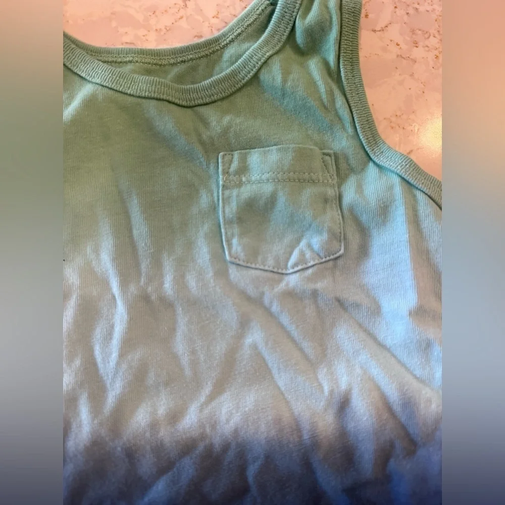 6-12M - Gap - Blue Ombre Tank Top and Shorts Set